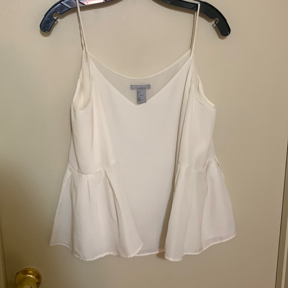 H&M cold shoulder top